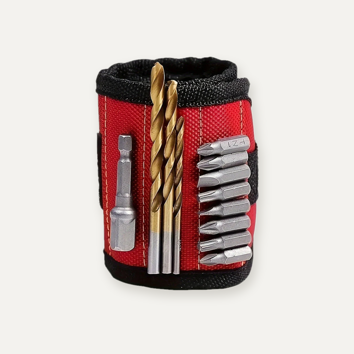 Bracelet magnétique de bricolage sur fond clair
